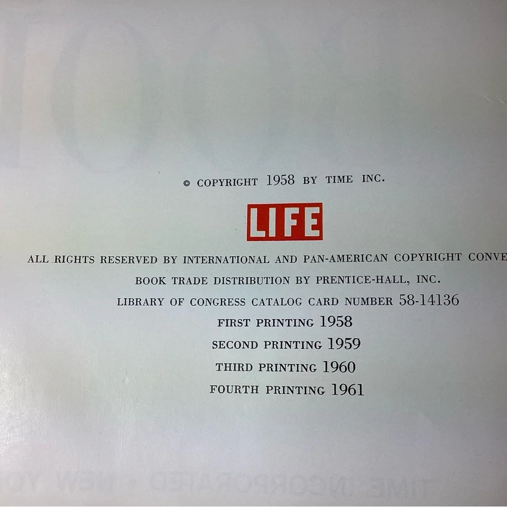 Vintage 50s Time-Life Cookbook